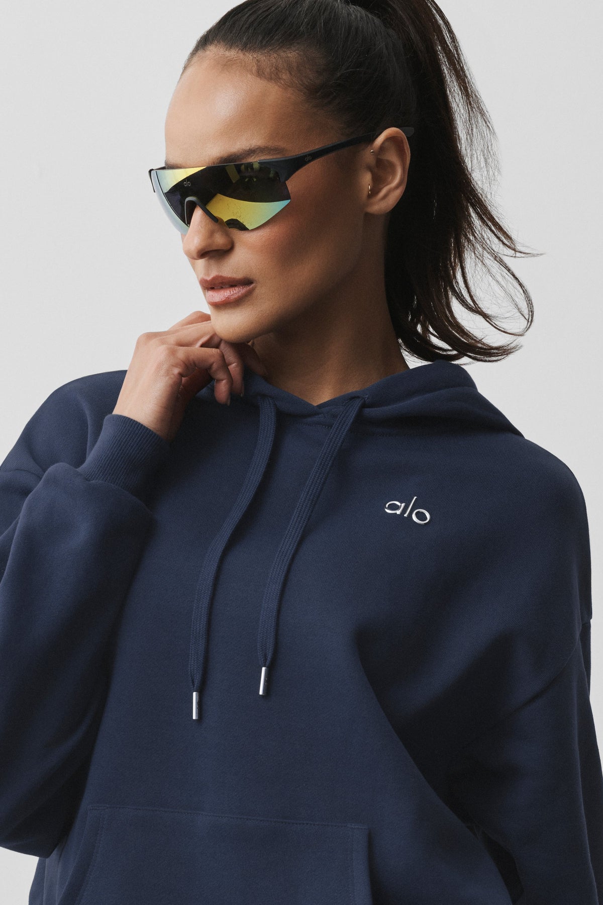 Felpa con cappuccio Accolade - Navy