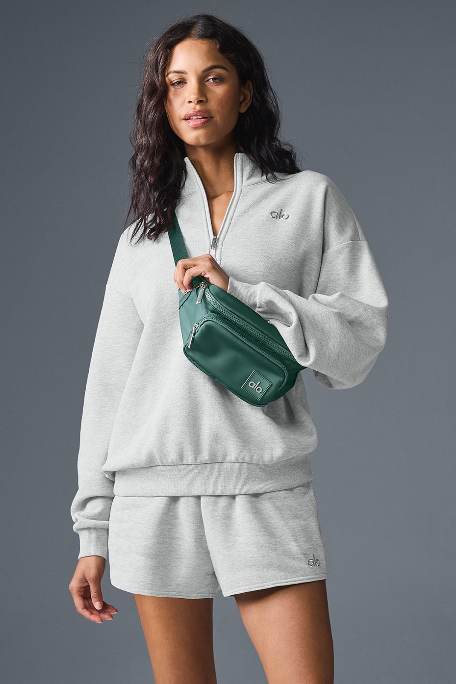 Maglione con zip 1/4 Accolade