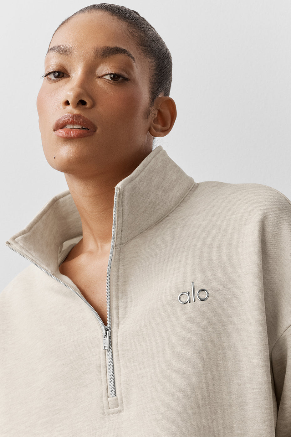 Maglione con zip 1/4 Accolade