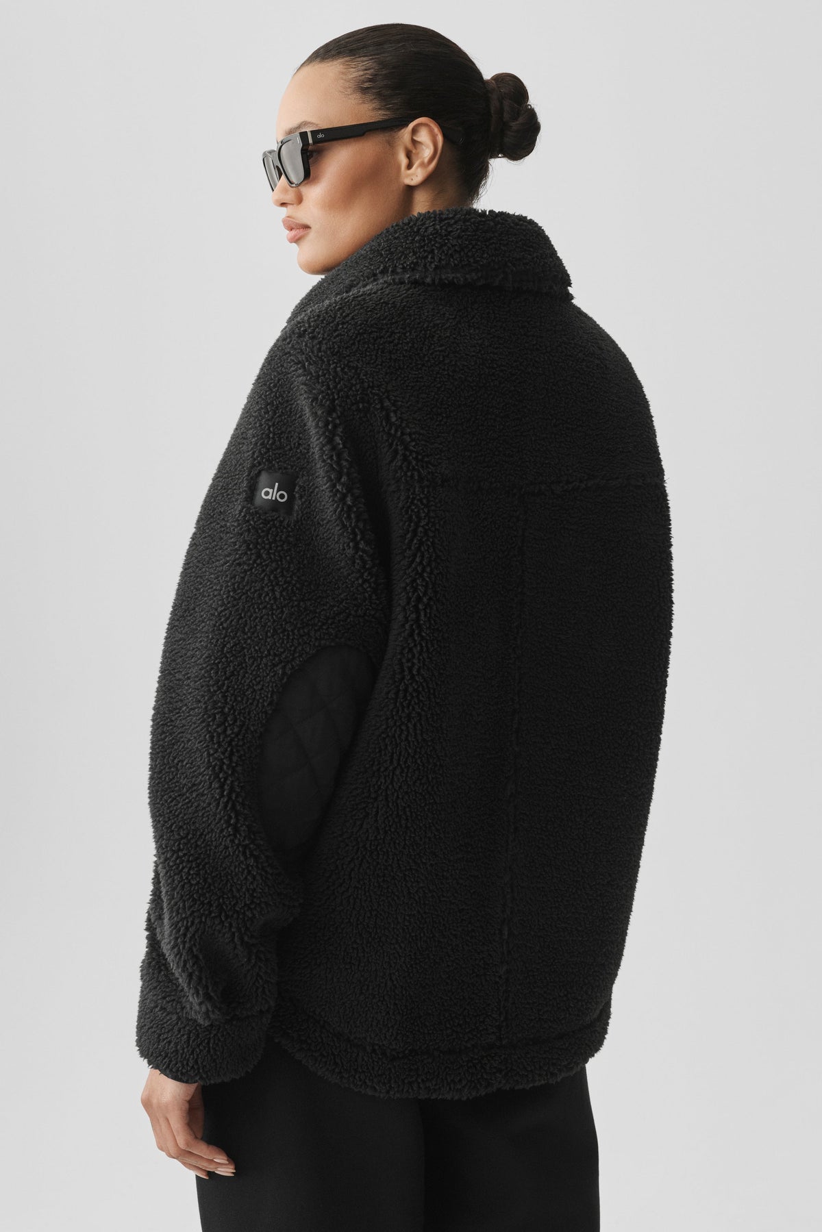 Giacca camicia Sherpa Edge - Nero