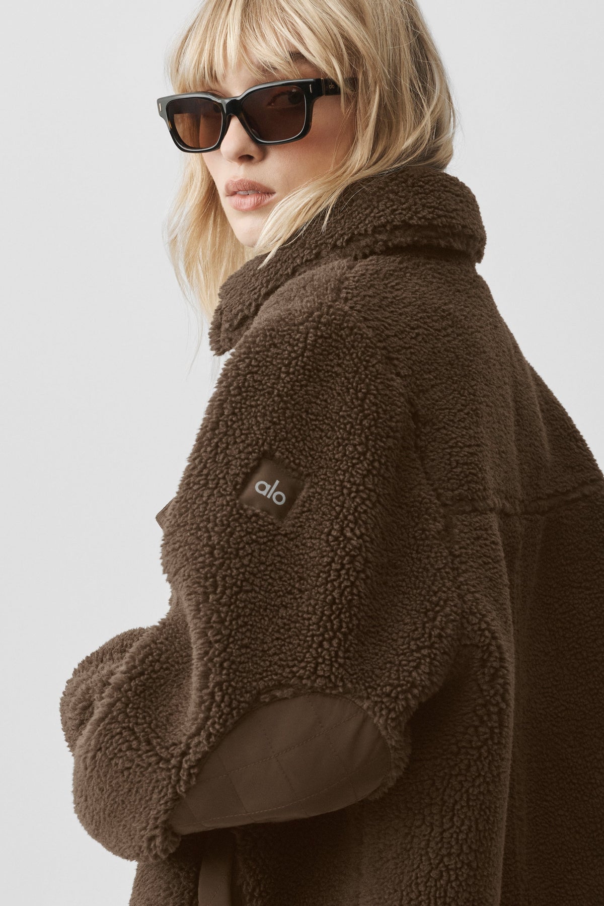 Giacca camicia Sherpa Edge - Espresso