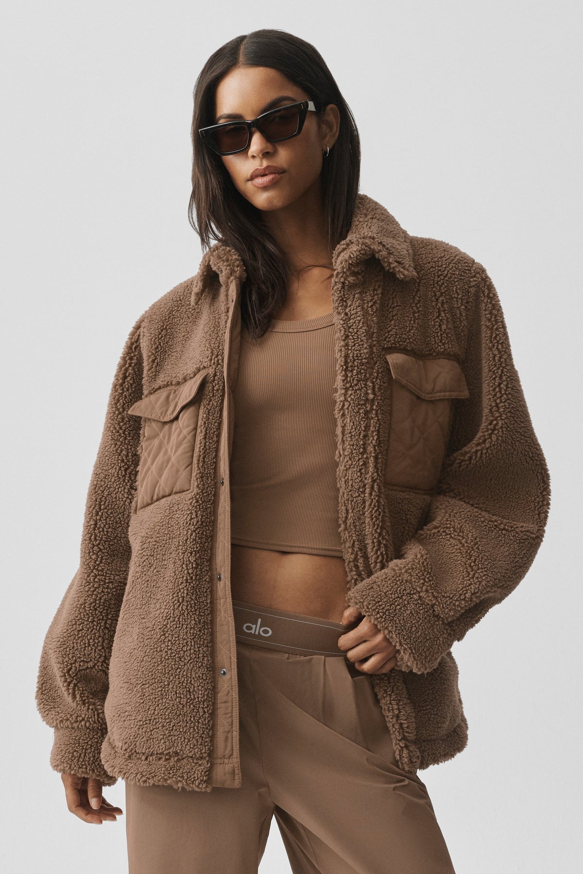 Giacca camicia Sherpa Edge