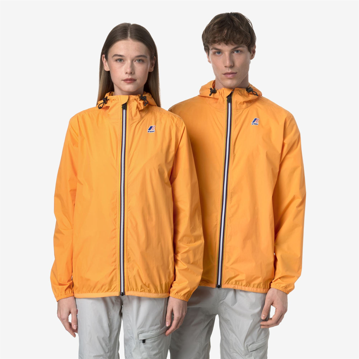 K-Way Le Vrai 4.0 Claude – Giacca semilunga unisex – Orange