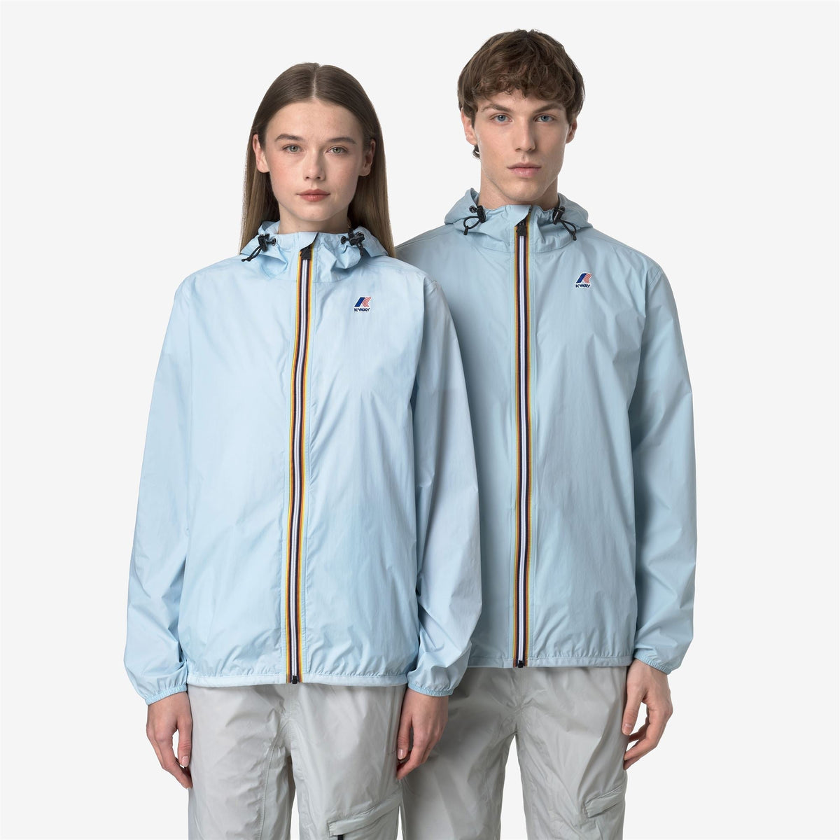 K-Way Le Vrai 4.0 Claude – Giacca di media lunghezza unisex – Blue Baby