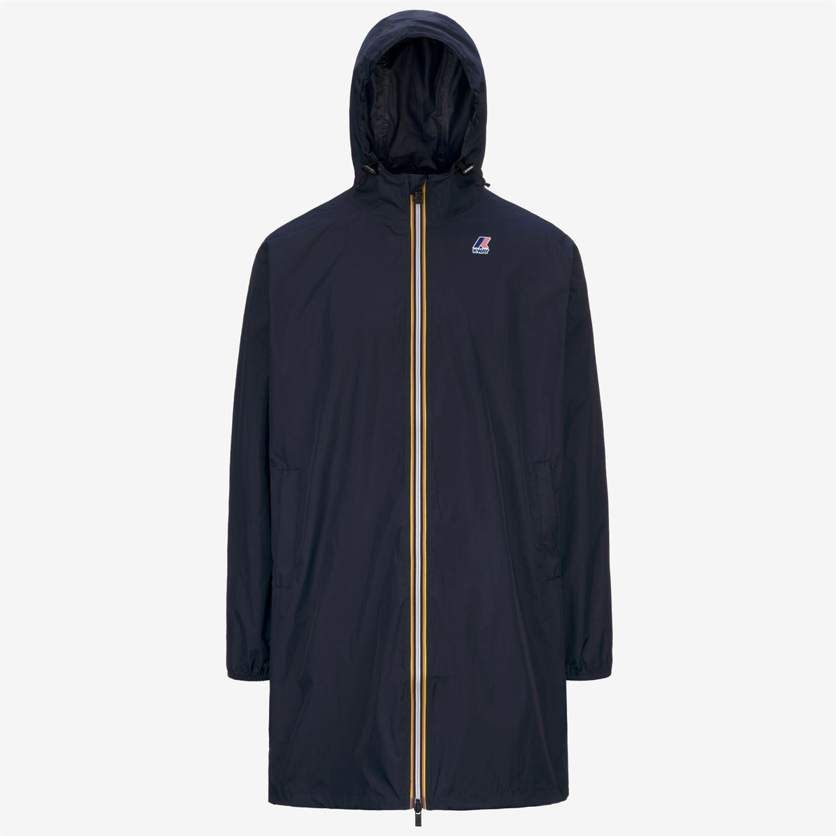 K-Way Le Vrai 4.0 Eiffel East – Giacca lunga unisex – Blue Depth