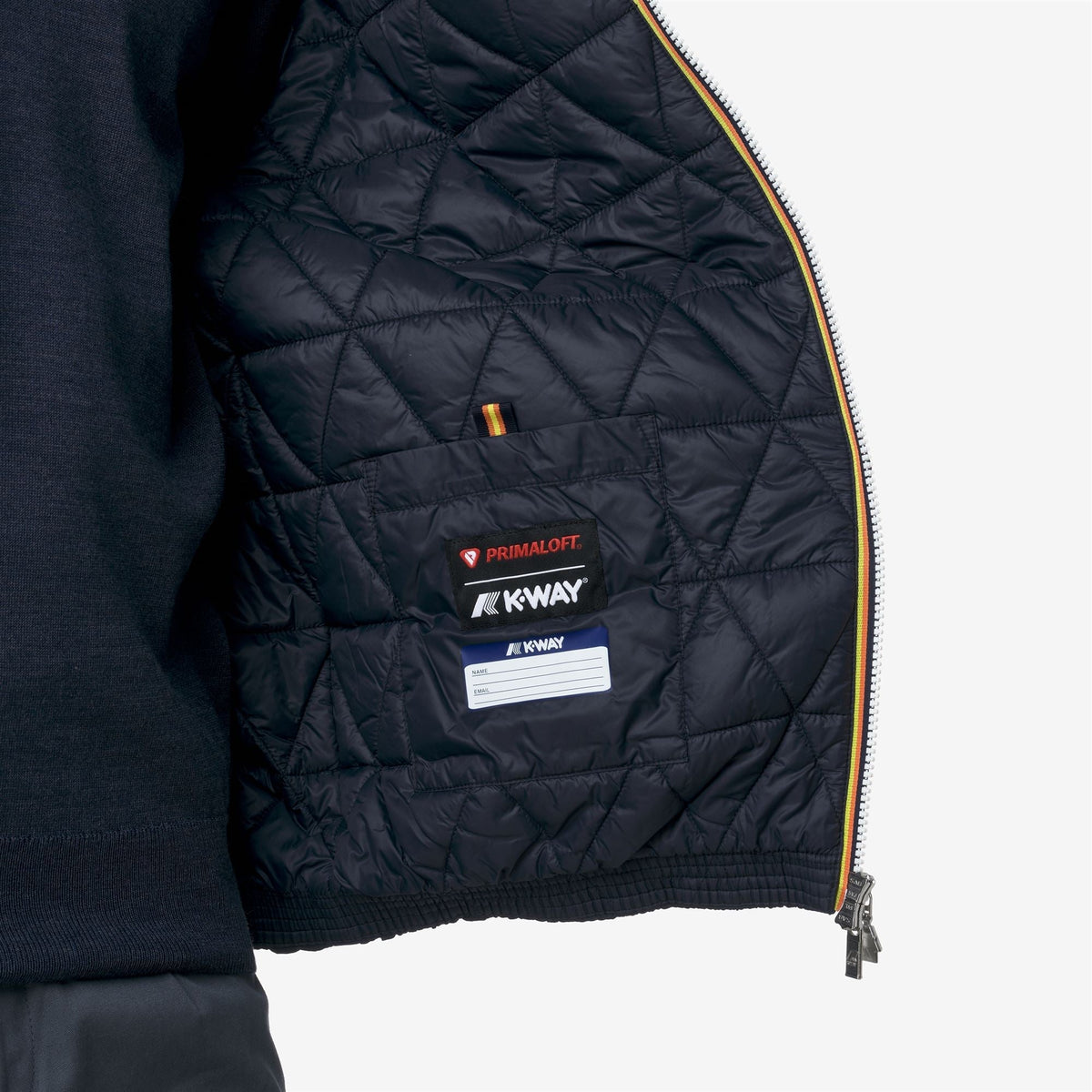 K-Way Jack Plain Warm – Giacca corta da uomo – Blue Depth