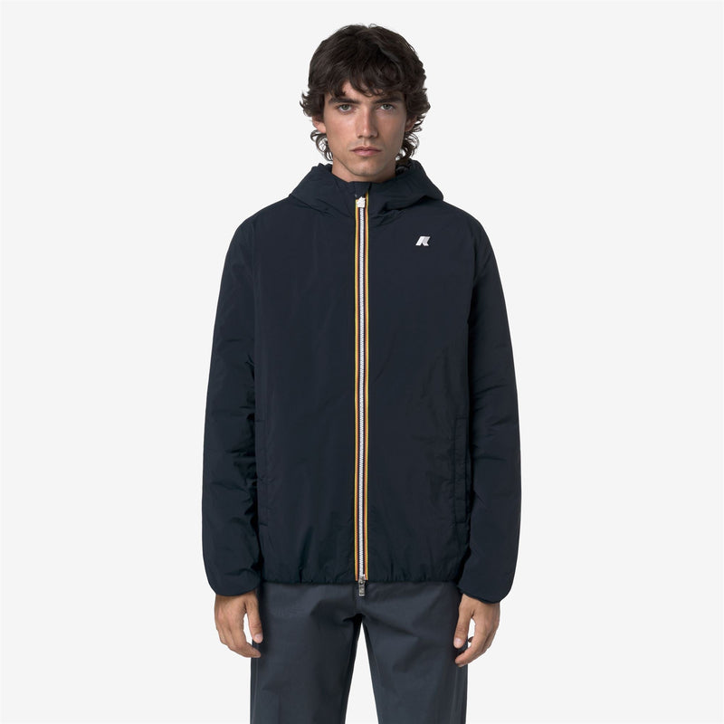 K-Way Jack Plain Warm – Giacca corta da uomo – Blue Depth