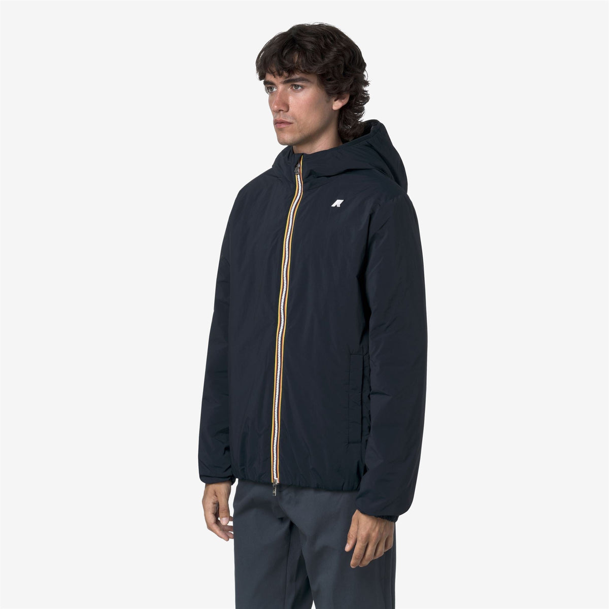 K-Way Jack Plain Warm – Giacca corta da uomo – Blue Depth