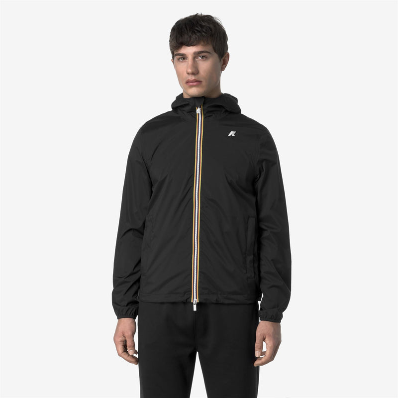 K-Way Jack Stretch Nylon Jersey – Giacca corta da uomo – Black Pure