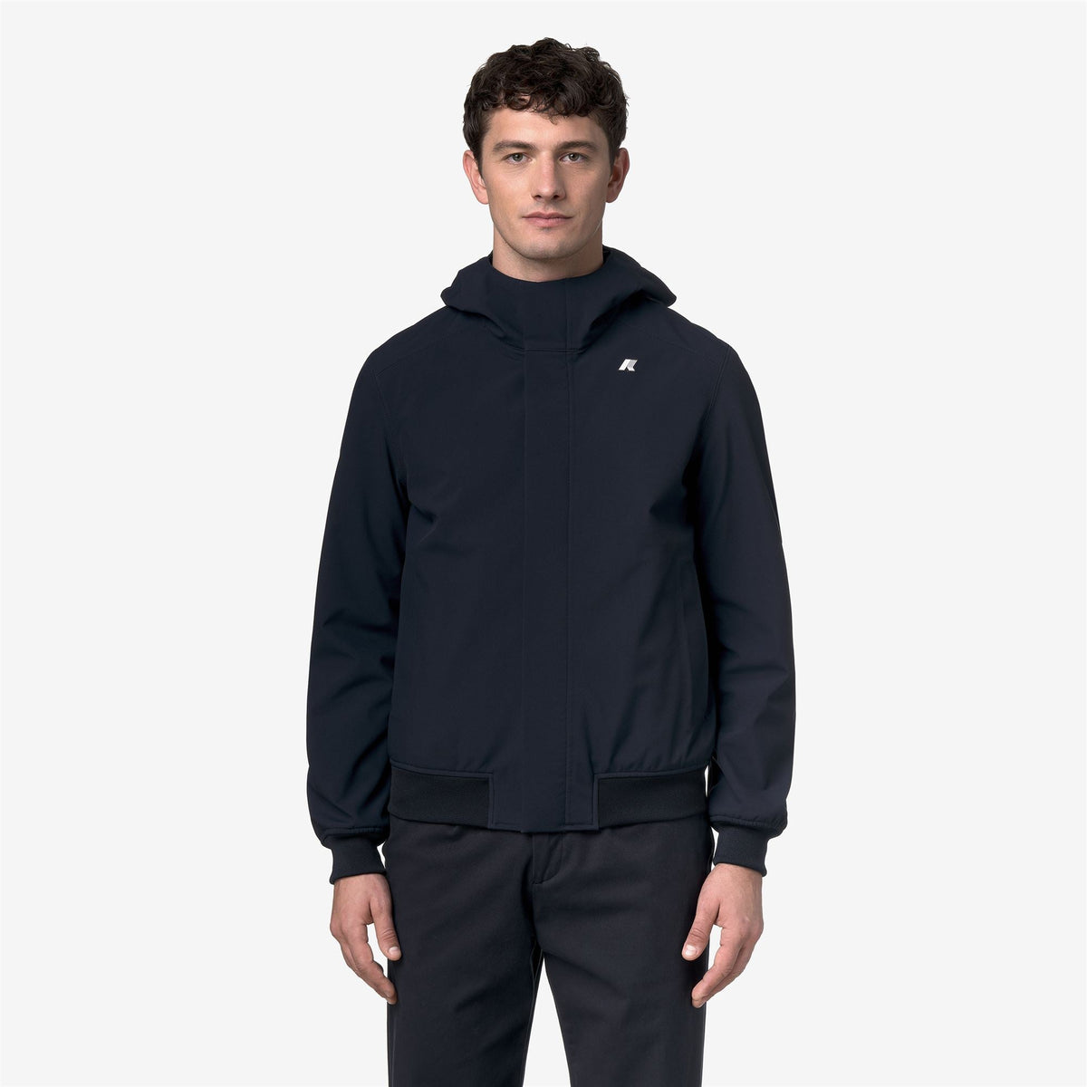 K-Way Joachim Bonded – Giacca corta da uomo – Blue Depth-Blue Depth