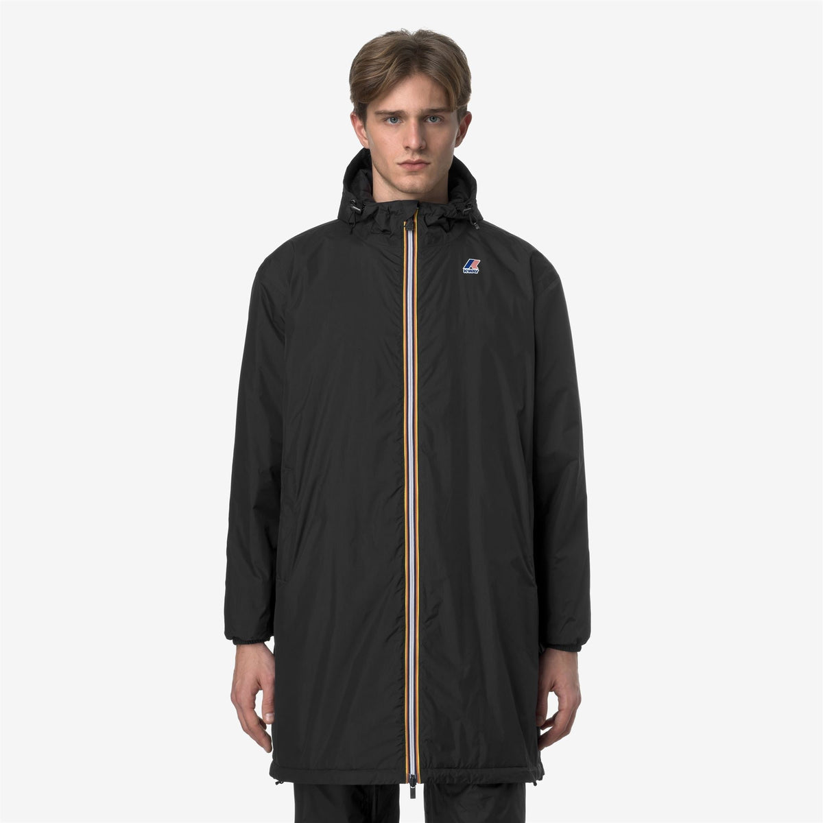 K-Way Le Vrai 4.0 Eiffel East Warm – Giacca 3/4 unisex – Black Pure