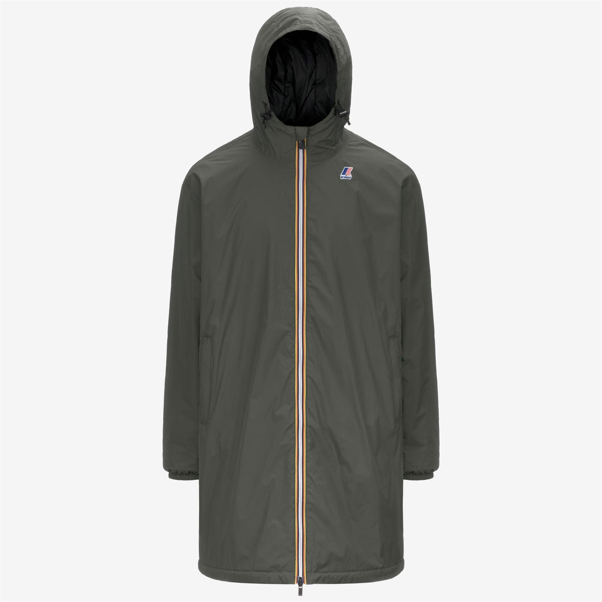 K-Way Le Vrai 4.0 Eiffel East Warm – Giacca 3/4 unisex – Green Blackish