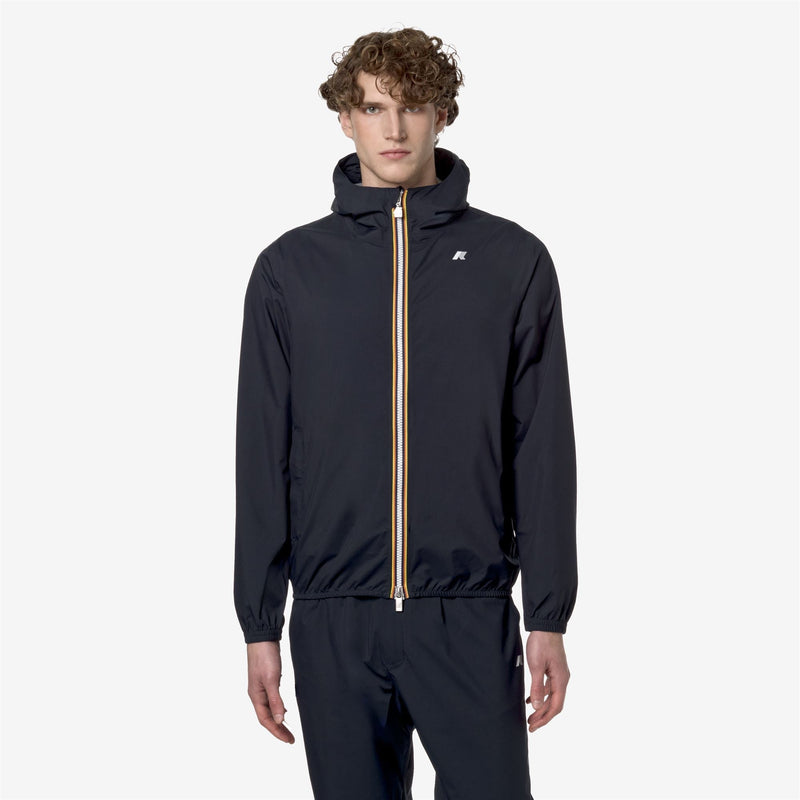 K-Way Jack Stretch Dot – Giacca corta uomo – Blue Depth