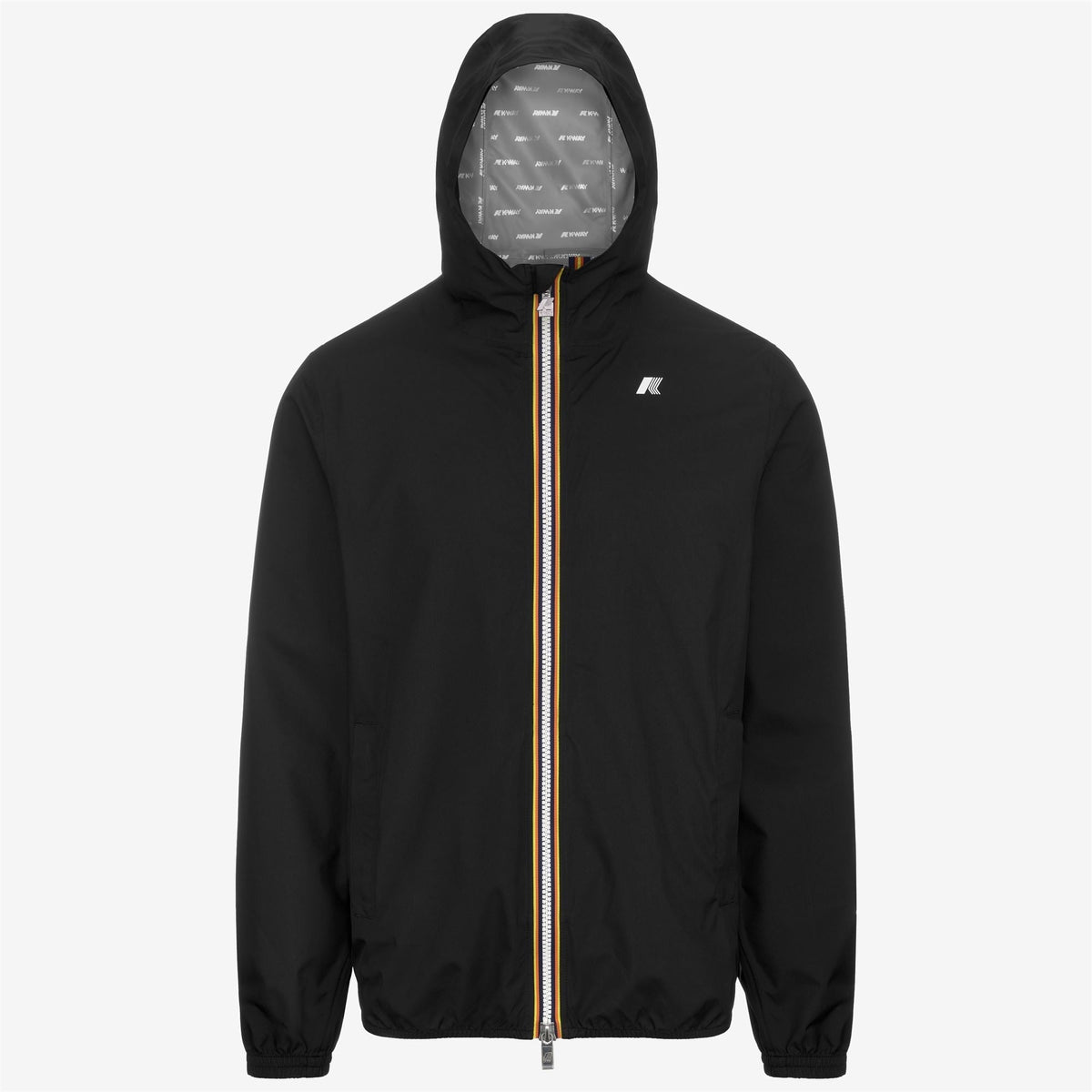 K-Way Jack Stretch Dot – Giacca corta uomo – Black Pure
