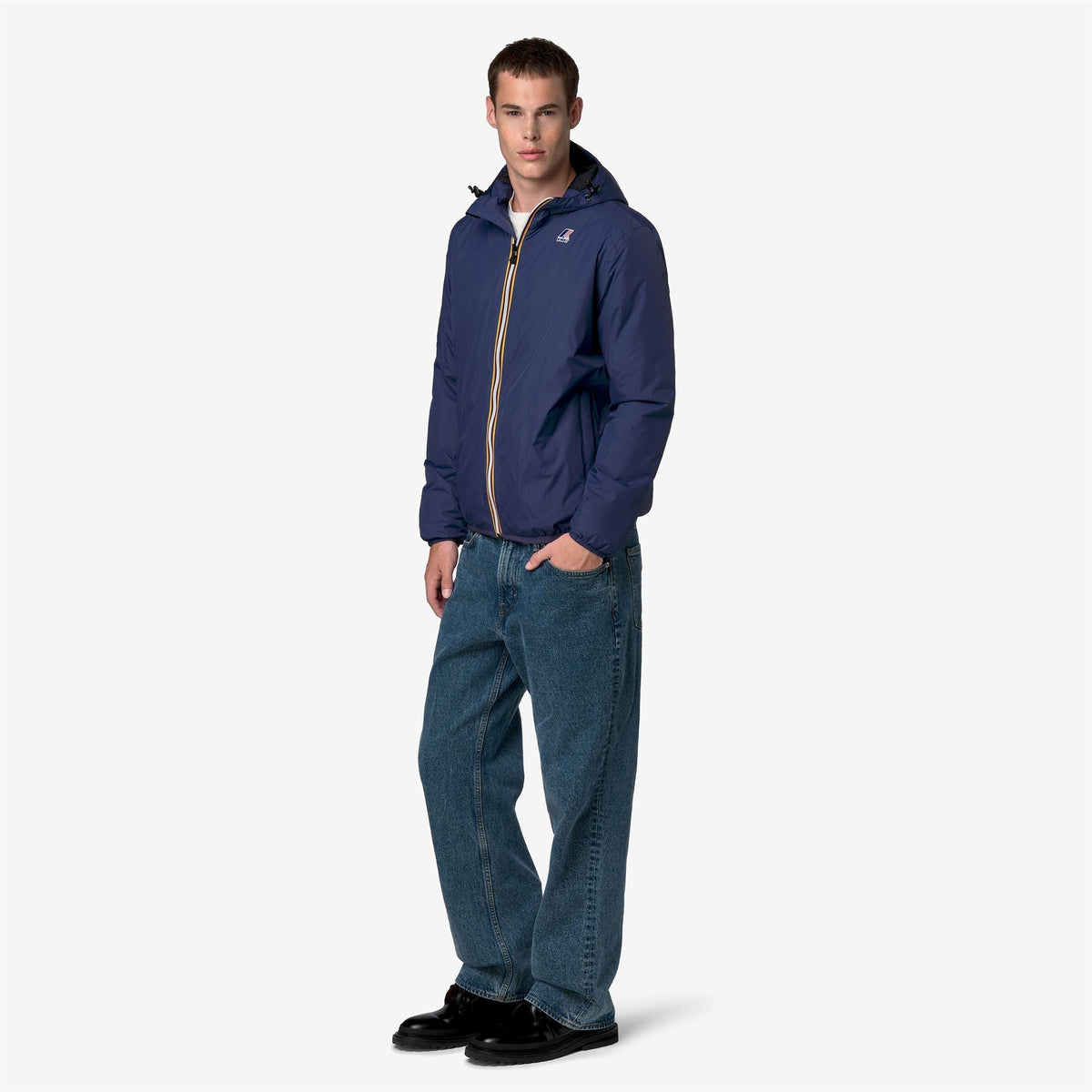 K-Way Le Vrai 4.0 Claude Warm – Giacca semilunga unisex – Blue Deep Cobalt