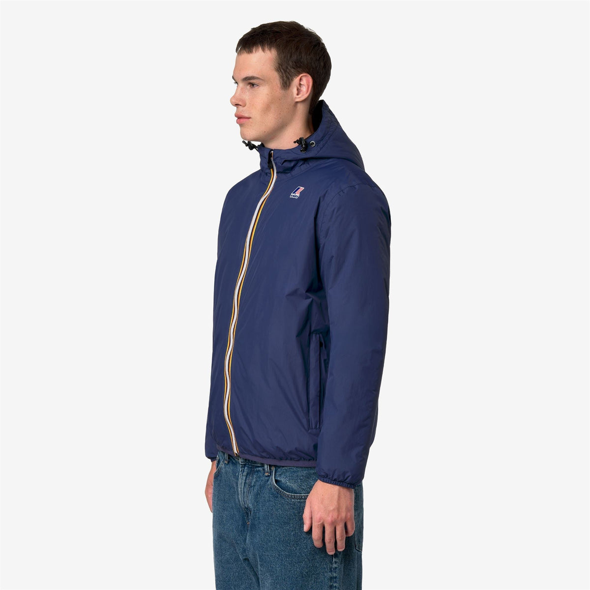 K-Way Le Vrai 4.0 Claude Warm – Giacca semilunga unisex – Blue Deep Cobalt
