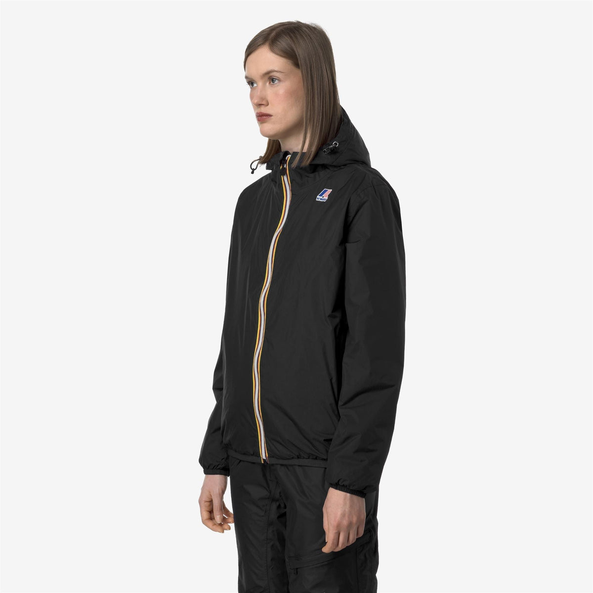 K-Way Le Vrai 4.0 Claude Warm – Giacca di media lunghezza unisex – Black Pure