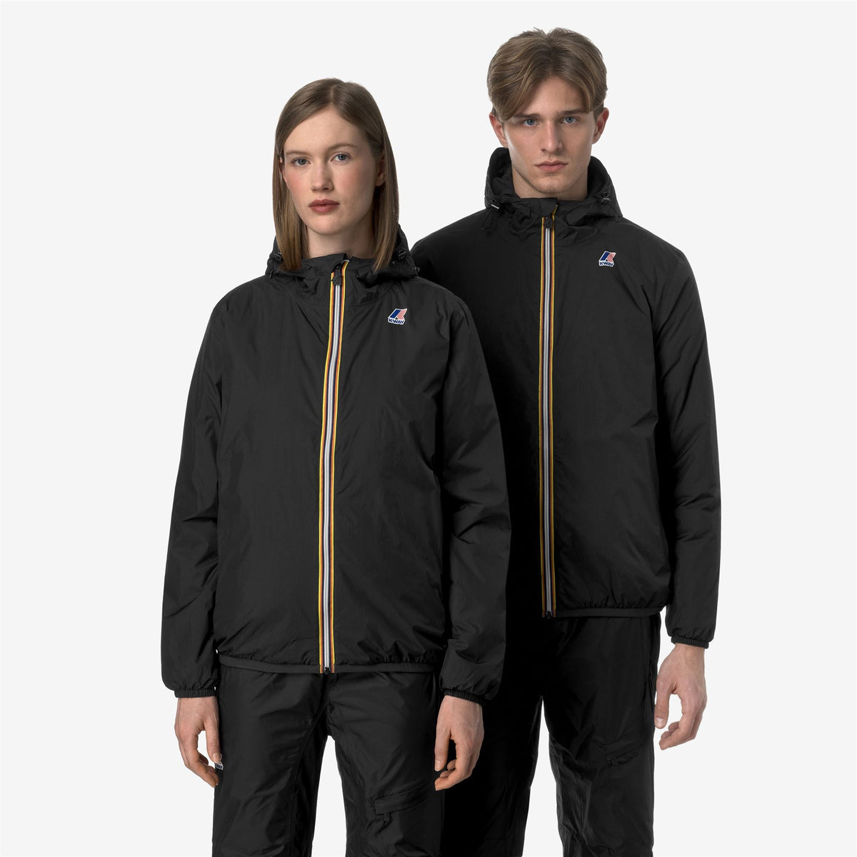 K-Way Le Vrai 4.0 Claude Warm – Giacca di media lunghezza unisex – Black Pure