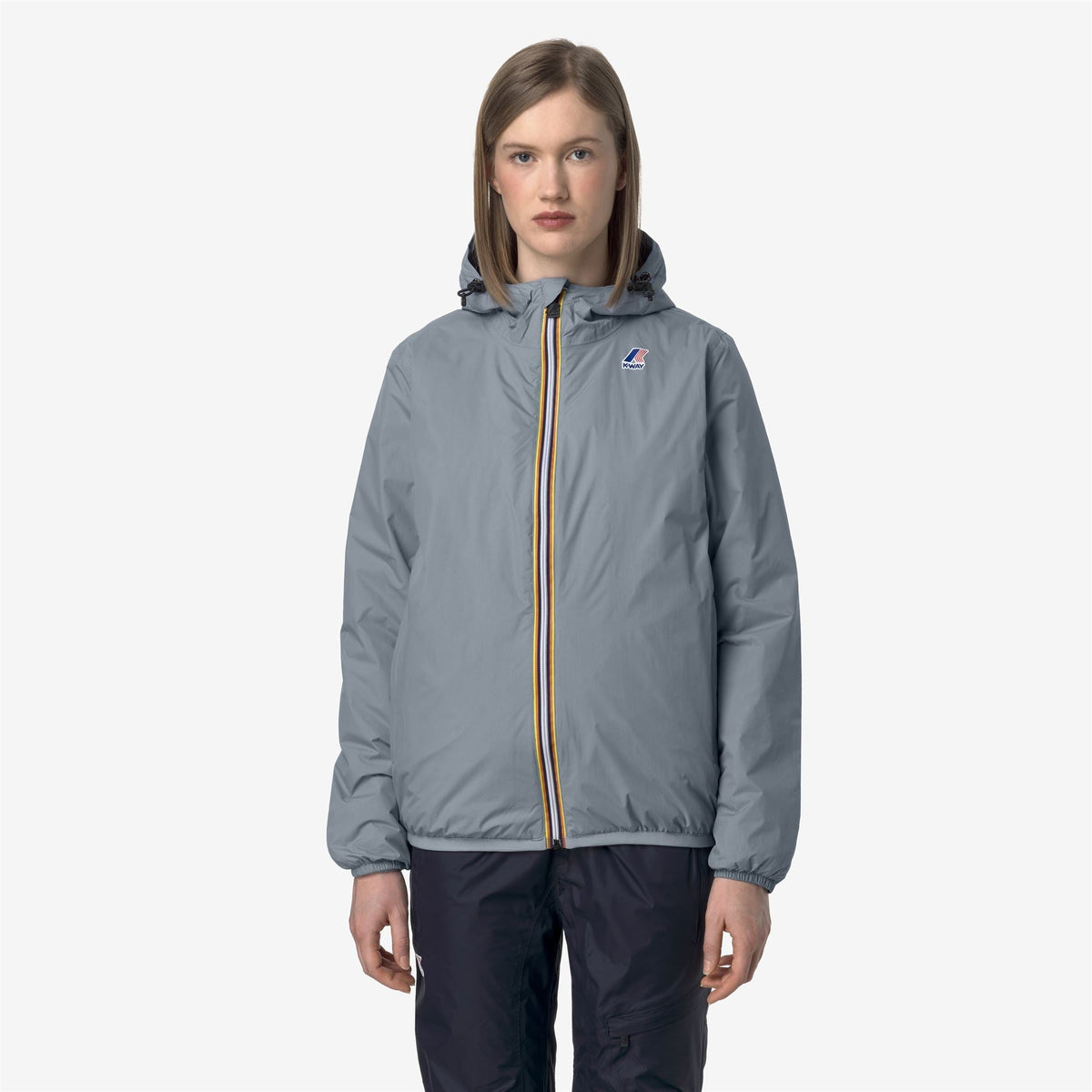 K-Way Le Vrai 4.0 Claude Warm – Giacca semilunga unisex – Grey Md