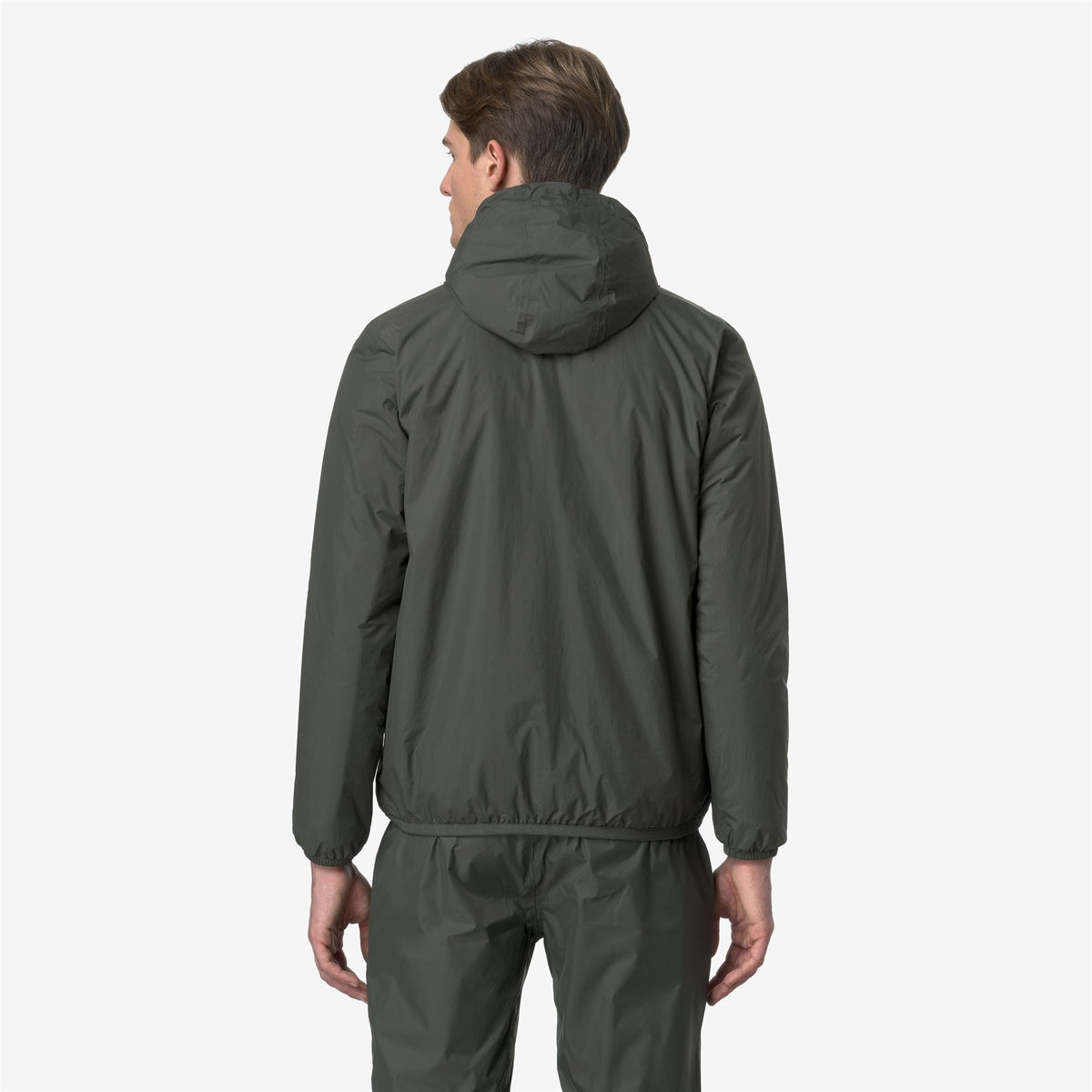 K-Way Le Vrai 4.0 Claude Warm – Giacca di media lunghezza unisex – Green Blackish