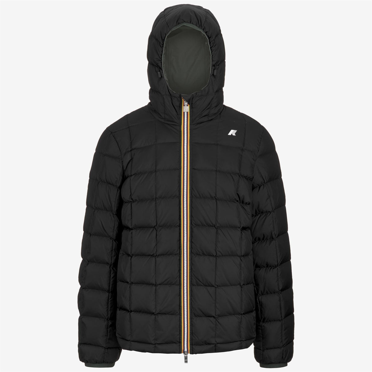 K-Way Jack ST Thermo Double – Giacca corta da uomo – Green Blackish - Black Pure