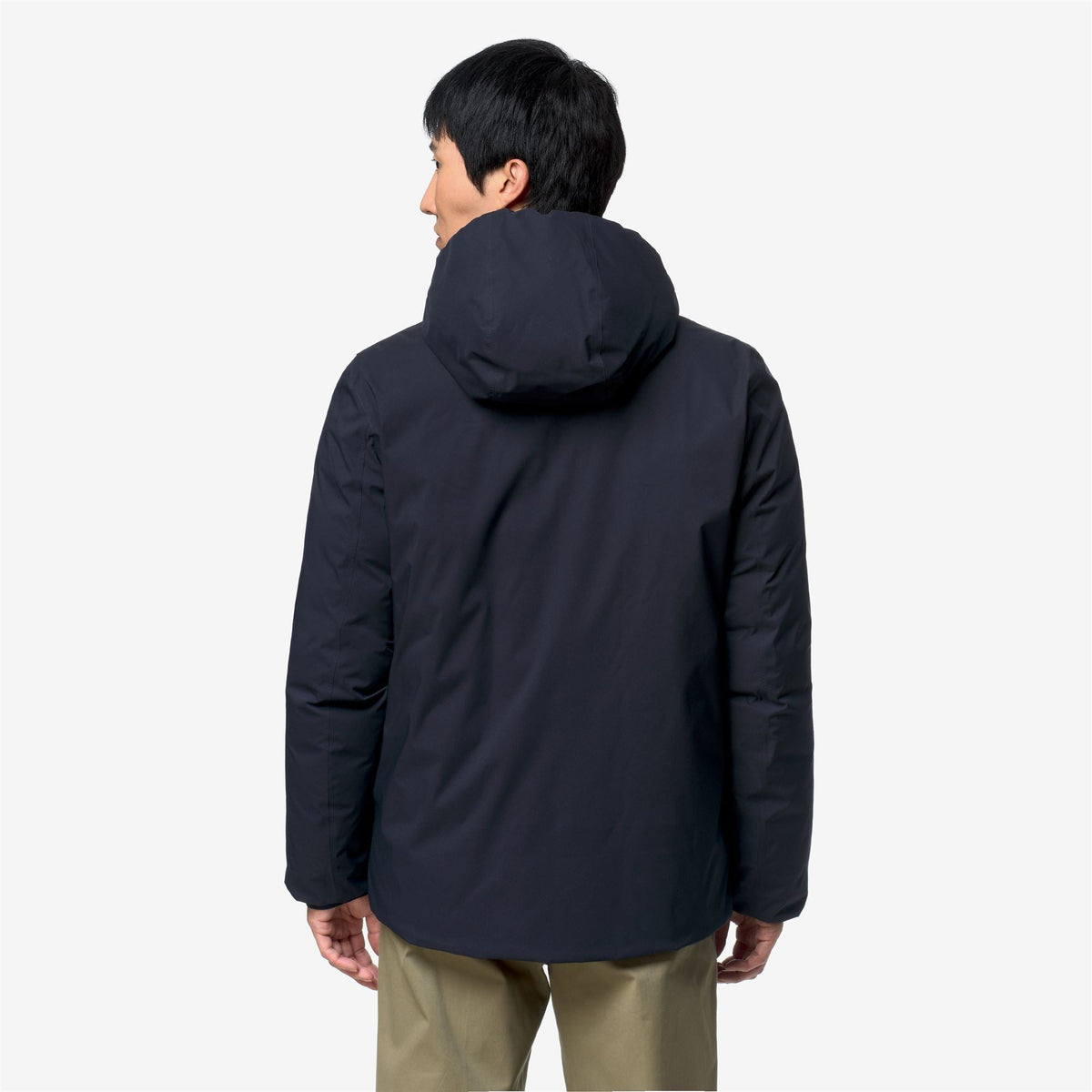 K-Way Jack ST Thermo Double – Giacca corta uomo – Blue Depth - Green Army