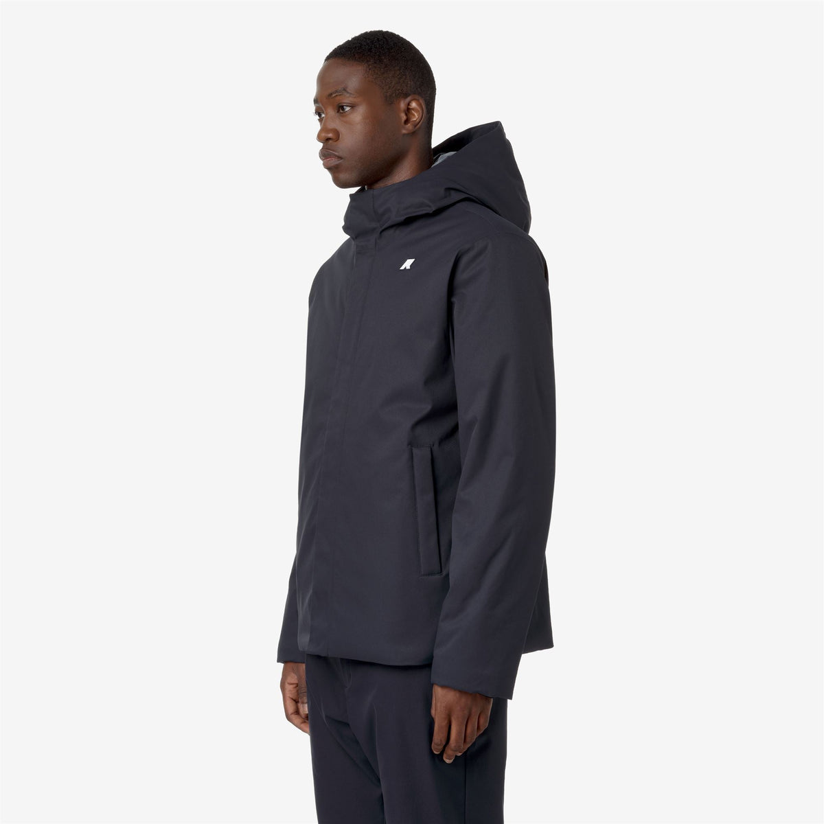 K-Way Jacko Twill Marmotta – Giacca corta uomo – Blue D-Blue A