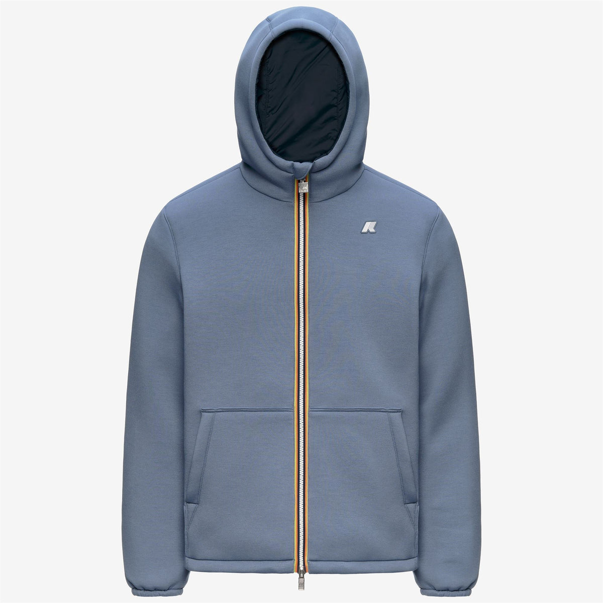 K-Way Jack Spacer Nylon Double – Giacca corta da uomo – Blue Wild - Blue Depth