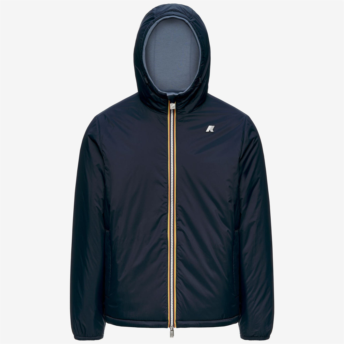 K-Way Jack Spacer Nylon Double – Giacca corta da uomo – Blue Wild - Blue Depth