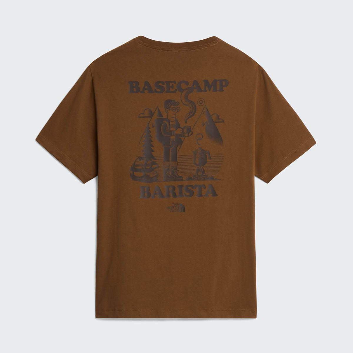 T-shirt grafica casual unisex Basecamp Barista