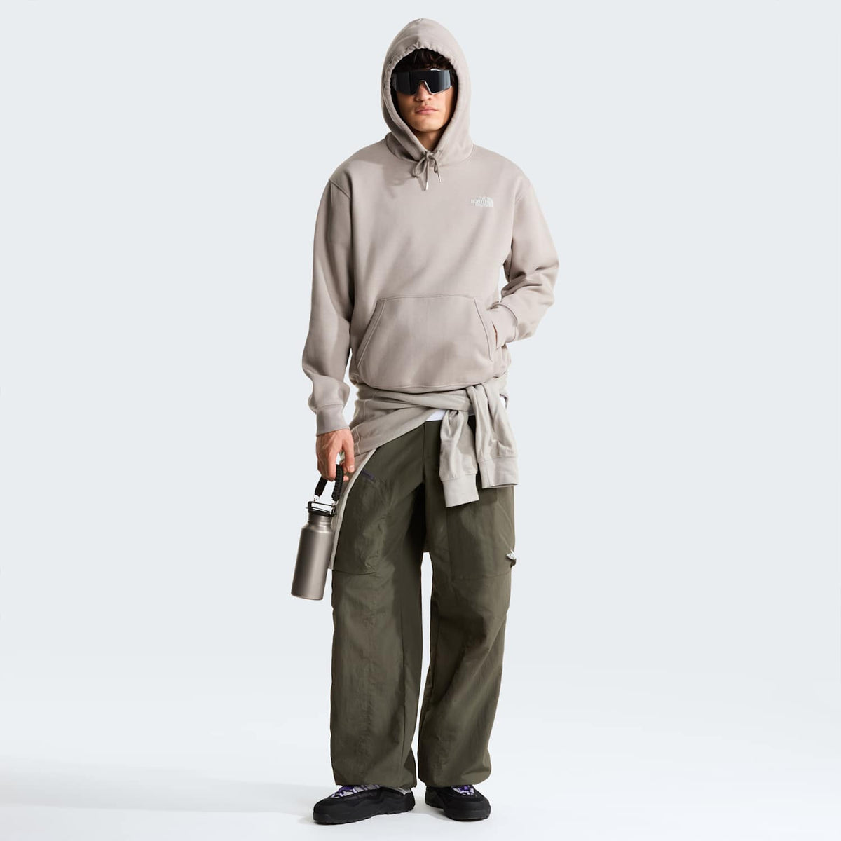 Felpa con cappuccio grafica casual unisex NSE Slopes