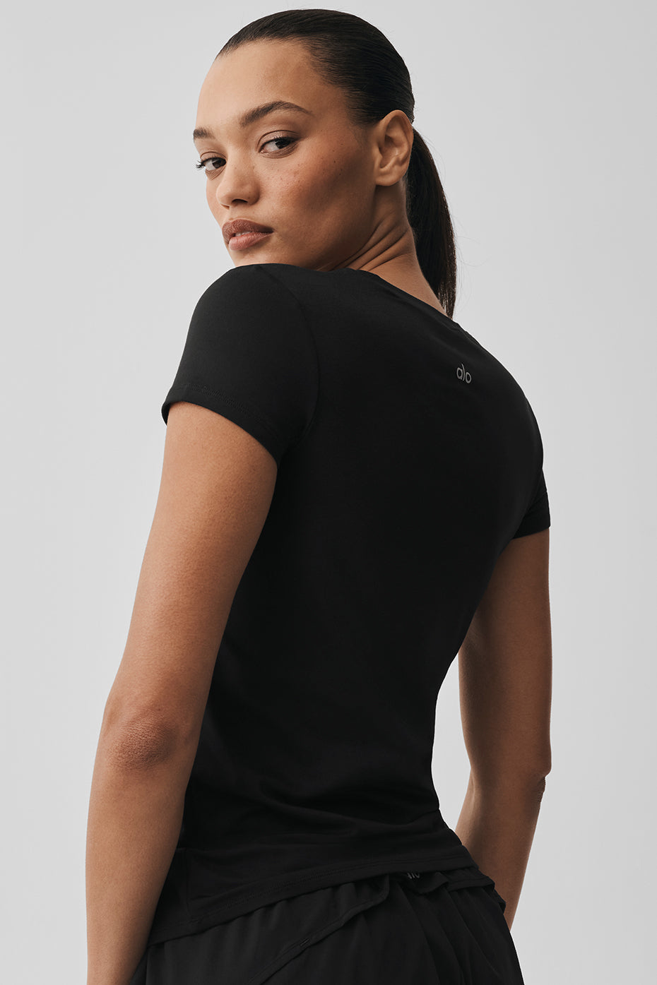 T-shirt Alosoft Finesse - Black