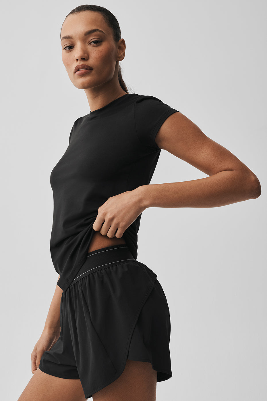 T-shirt Alosoft Finesse - Black