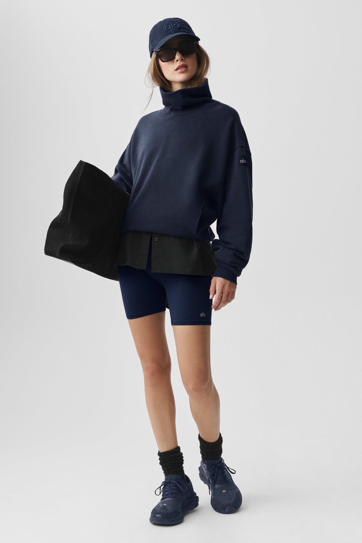 Maglione a collo alto Hazy