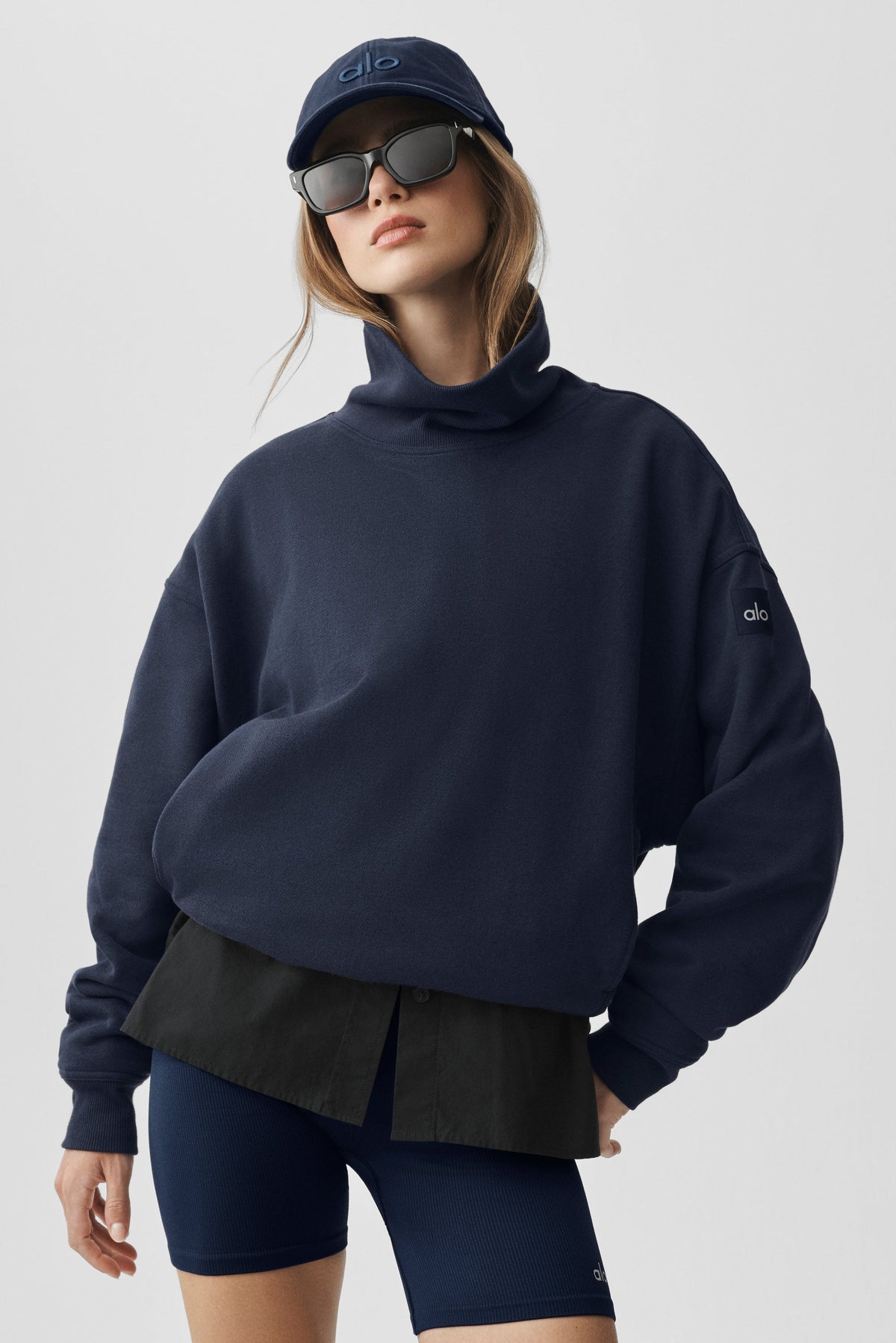 Maglione a collo alto Hazy
