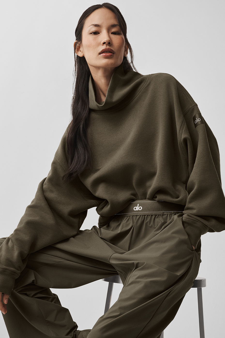 Maglione a collo alto Hazy