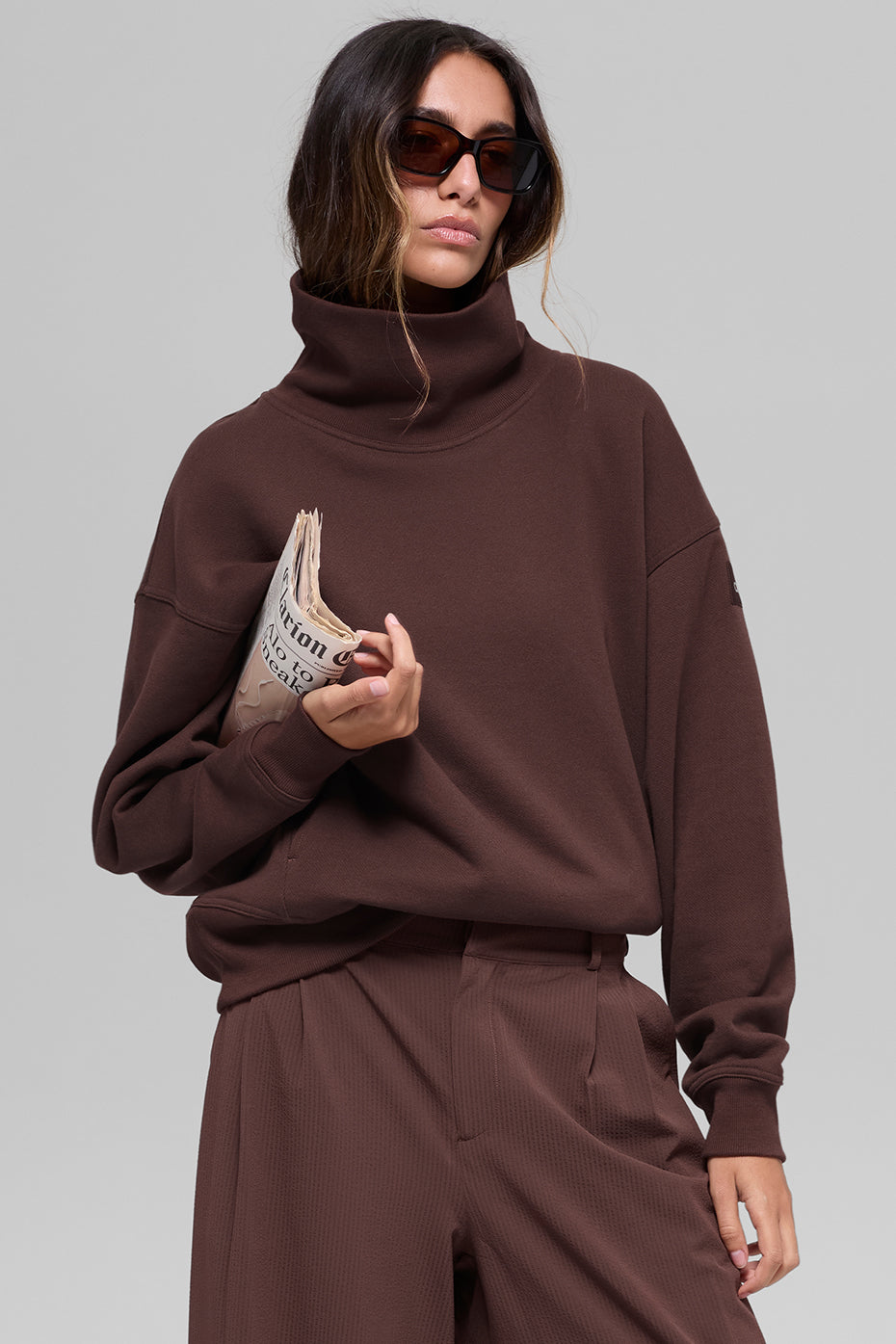 Maglione a collo alto Hazy