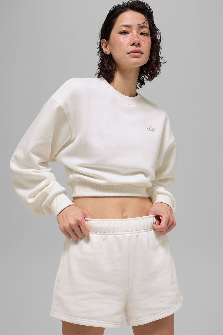 Maglione corto girocollo Accolade