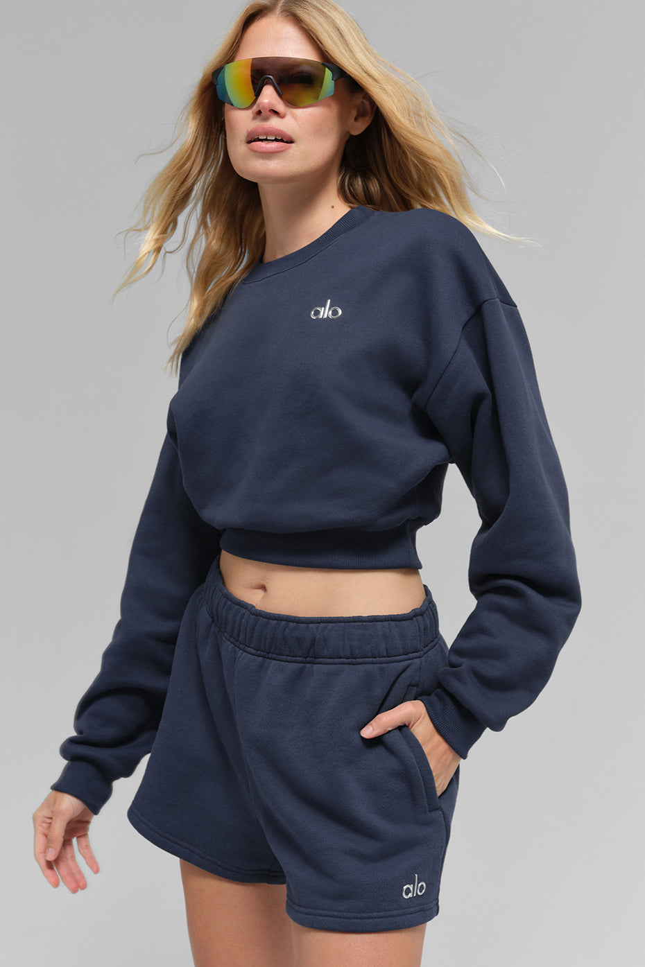 Maglione corto girocollo Accolade