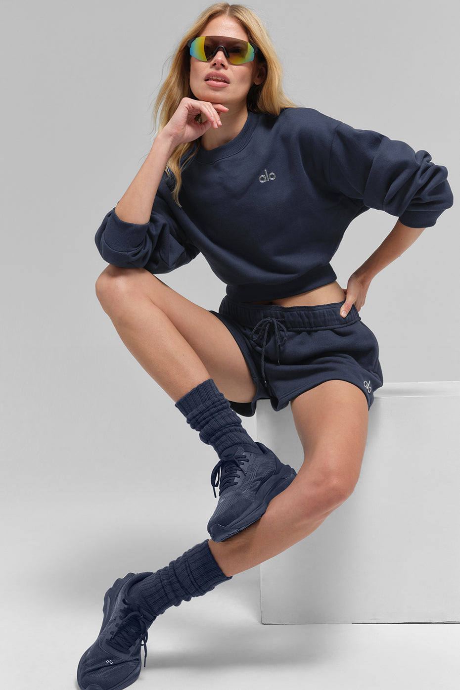 Maglione corto girocollo Accolade