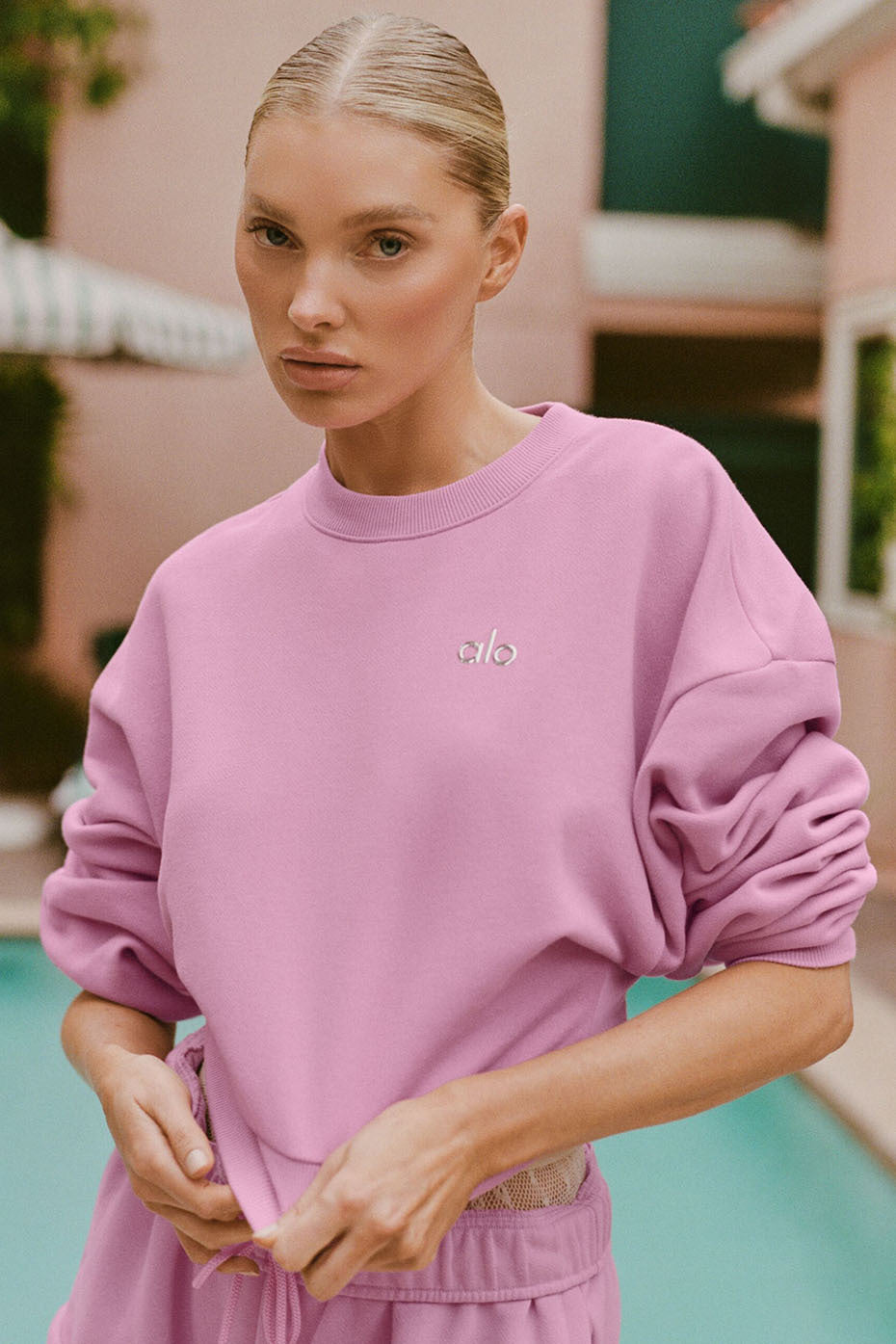 Maglione corto girocollo Accolade