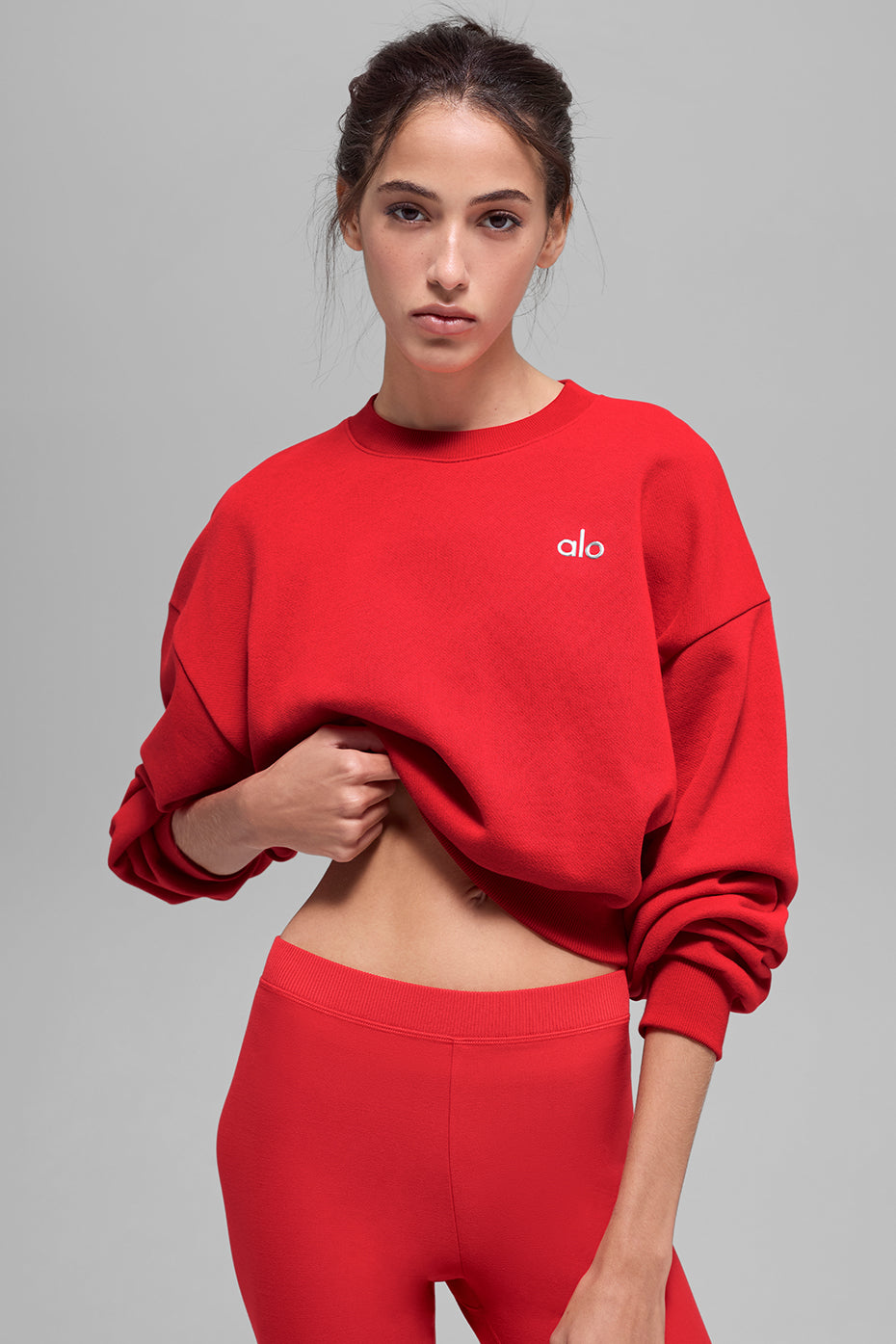 Maglione corto girocollo Accolade