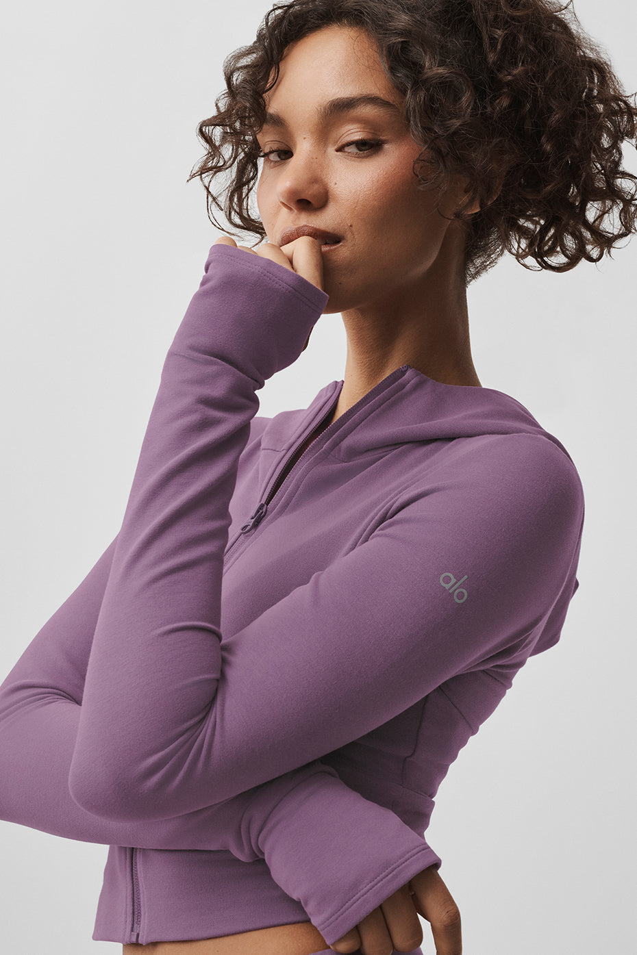 Felpa con cappuccio e zip Sway