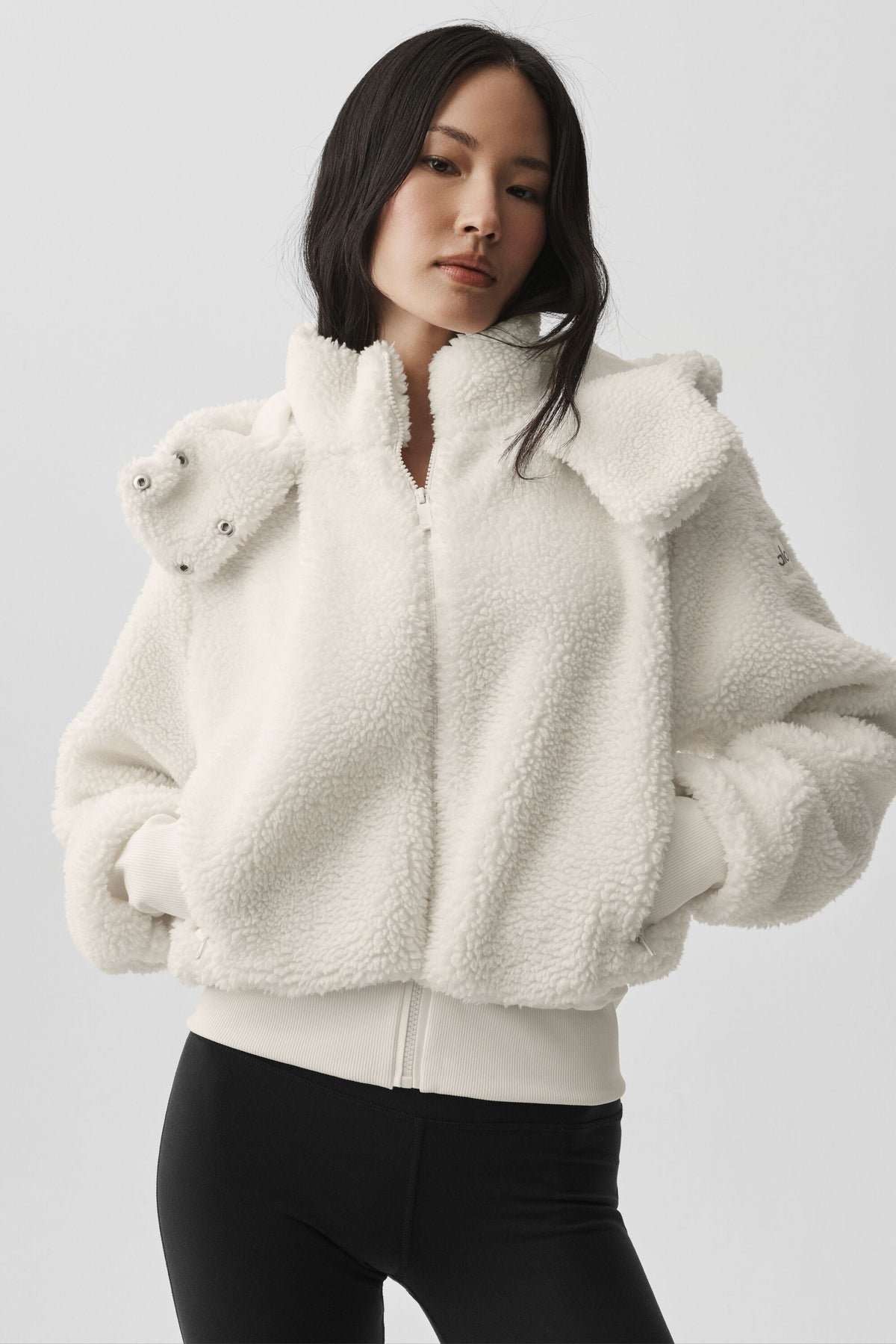 Giacca in sherpa Foxy - Ivory