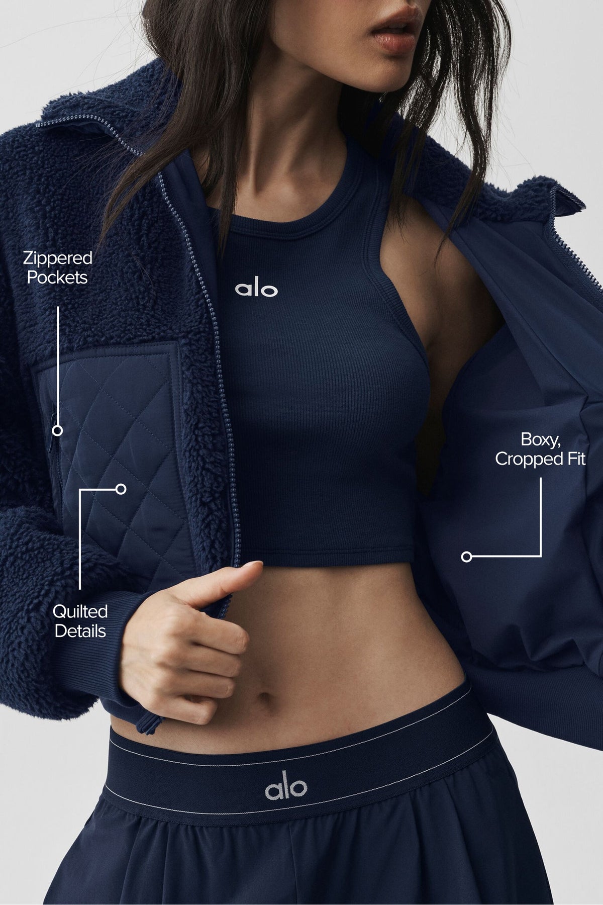 Giacca bomber Sherpa Edge