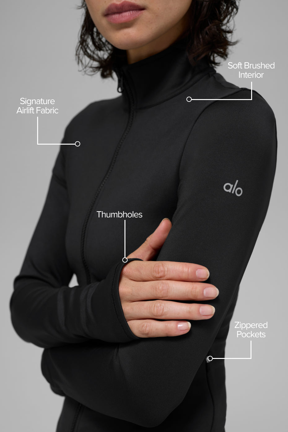 Giacca con zip Airlift Winter Warm Radiant
