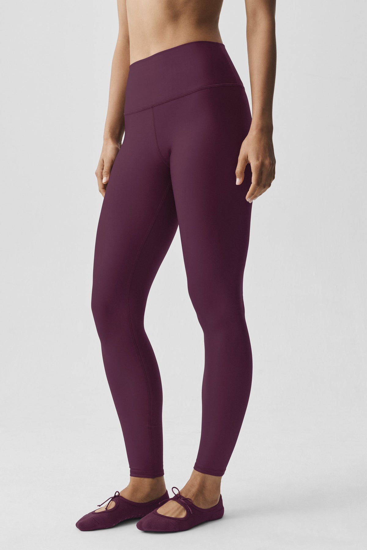 Leggings a vita alta Airlift Winter Warm - Rich Bordeaux