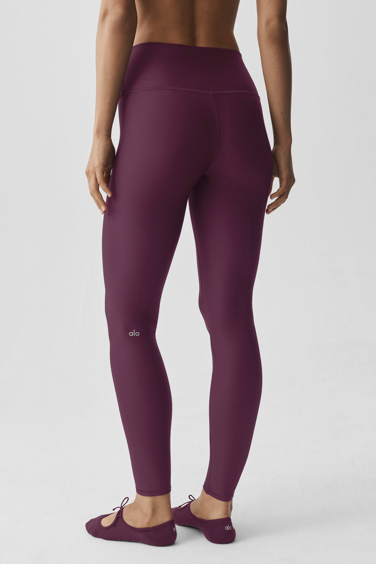 Leggings a vita alta Airlift Winter Warm - Rich Bordeaux