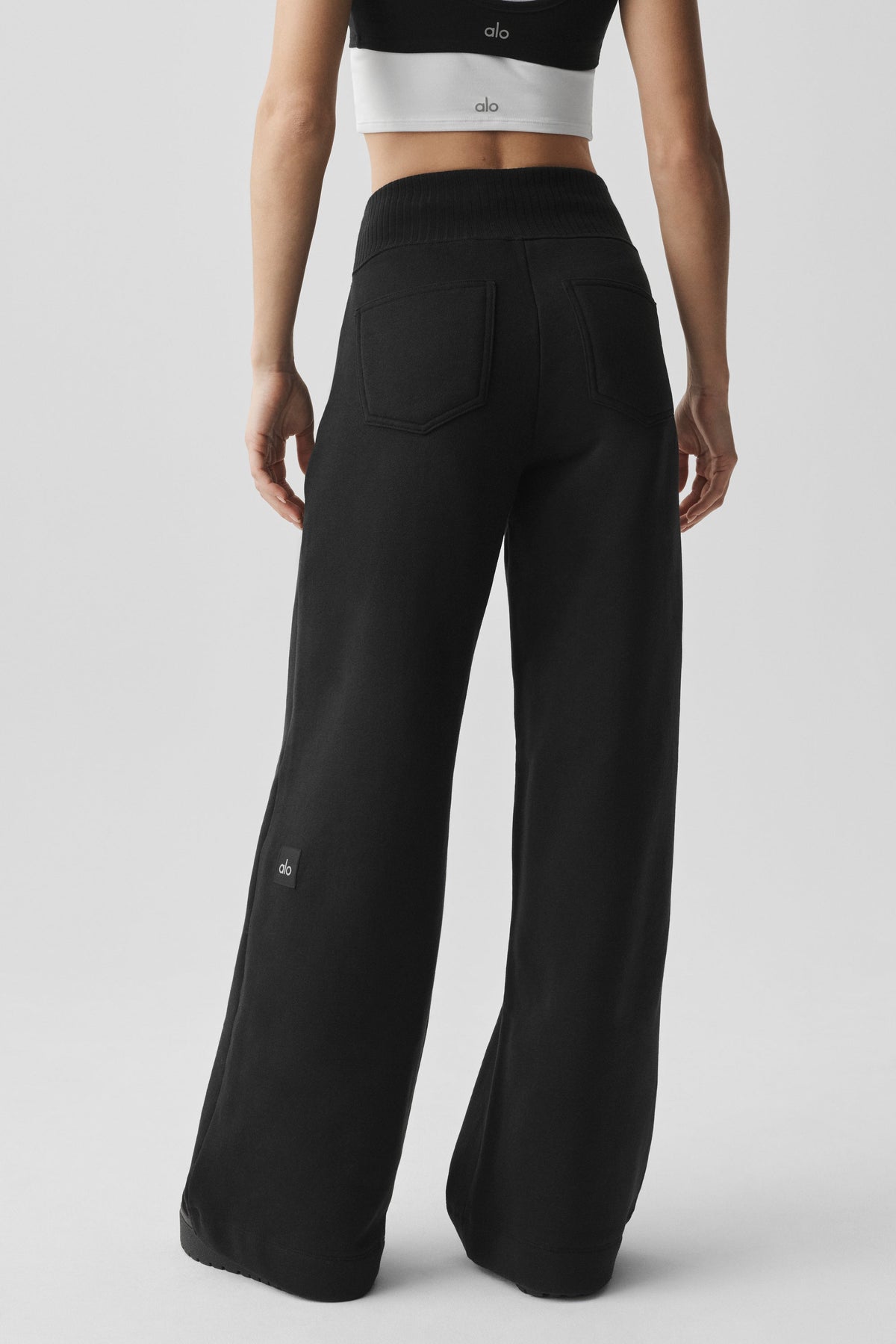 Pantaloni della tuta ampi Serenity - Nero