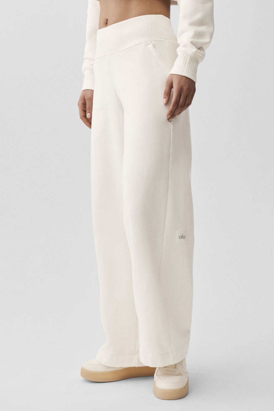 Pantaloni della tuta ampi Serenity - Ivory